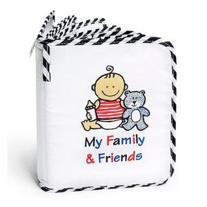 New GENIUS BABIES First Photo Album Of Family & Friends Infant Development Toy